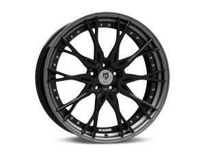 MB Design KV3.2 glossy black/Mattgrey Wheel 9x21 - 21 inch 5x120 bolt circle