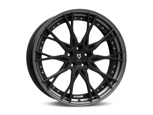 MB Design KV3.2 black dull matt/Mattgrey Wheel 9x21 - 21 inch 5x110 bolt circle