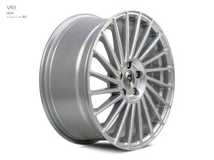 MB Design VR3 silver Wheel 7,5x18 - 18 inch 5x108 bolt circle