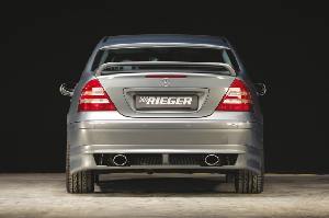Rieger rear appron Rieger fits for Mercedes C-Klasse W203