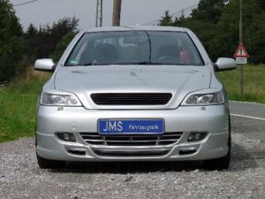 JMS front lip spoiler Racelook fits for Opel Astra G Coupe/ Cabrio