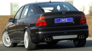 JMS Heckstostange Racelook Limousine passend fr Opel Vectra B