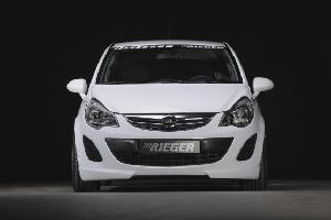 front lip spoiler Rieger Tuning 3-5 door fits for Opel Corsa D