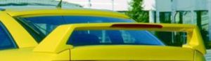 Heckflgel mit 3. Bremsleuchte Rieger Tuning passend fr Opel Calibra