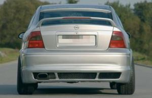 rear apron hatchback and sedan Rieger Tuning from 1999 fits for Opel Vectra B