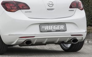 Rieger rear diffusor fits for Opel Astra J