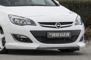 Rieger front lip spoiler fits for Opel Astra J