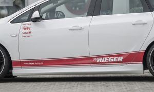 Rieger side skirts fits for Opel Astra J