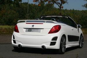 rear bumper EnGard Musketier Tuning fits for Peugeot 207
