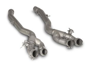 Remus Connecting pipe package with flaps for mounting the REMUS sports silencers 0810211500 / 0810211510 fits for BMW M3 3.0l 353kW (S58 mit OPF) 2021=>