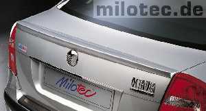 Milotec rear spoiler-separation edge fits for Skoda Octavia 2004-