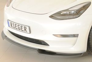Rieger front splitter UL fits for Tesla Model 3 (003)