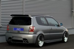 JMS rear bumper Racelook (all exhaust system possible) fits for VW Polo 6N
