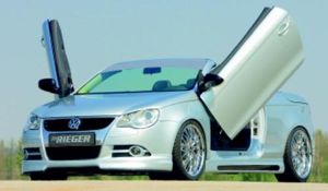 Rieger side skirt set  fits for VW Eos