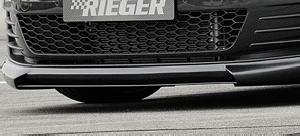 Rieger Spoilerschwert mittig fr GTI Frontlippe Rieger passend fr VW Golf 7