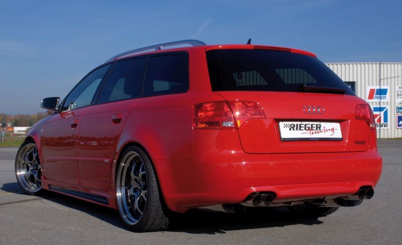 Rieger rear application fits for Audi A4 B6/B7