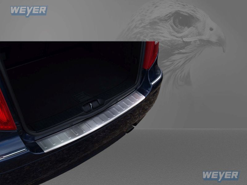 Qualitäts Ladekantenschutz Edelstahl Schutz passend für Mercedes A-Klasse W169