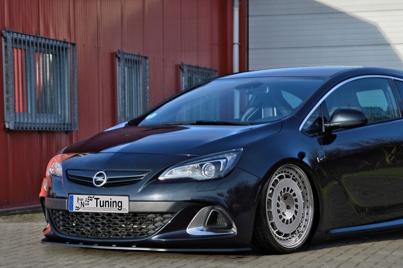 Front Splitter Opc Noak Tuning Fits For For Opel Astra J