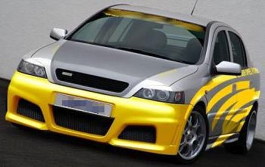 JMS Frontstoßstange Racelook Style II passend für Opel Astra G