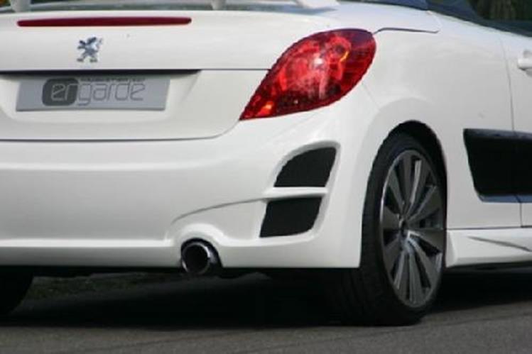 RDX Heckschürzenansatz für Peugeot 207 2006-2023 ABS mit TÜV