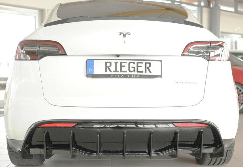 Rieger Heckdiffusor SG mit AHK passend für Tesla Model Y (003)