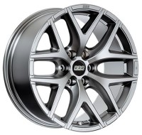 BBS TL-A platinum silver silk matte Wheel 9x20 - 20 inch 6x135 bolt circle