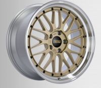 BBS LM gold Wheel 11x18 - 18 inch 5x130 bolt circle