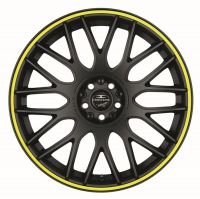 BARRACUDA KARIZZMA PureSports / Color Trim gelb Wheel 9,5x19 - 19 inch 5x110 bolt circle