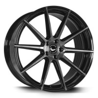 BARRACUDA PROJECT 2.0 Higloss-Black brushed Surface Wheel 10,5x22 - 22 inch 5x112 bolt circle