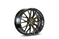 BARRACUDA PROJECT 3.0 Black gloss Flashgold Wheel 8,5x18 - 18 inch 5x108 bolt circle