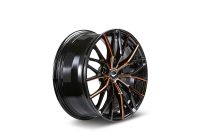 BARRACUDA PROJECT 3.0 Black gloss Flashorange Wheel 8,5x18 - 18 inch 5x114,3 bolt circle