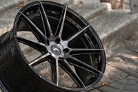 BARRACUDA PROJECT 2.0 Higloss-Black brushed Surface Wheel 10,5x21 - 21 inch 5x112 bolt circle