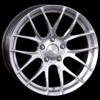 Breyton Race GTS-R Hyper silver undercut Wheel 7,5x18 - 18 inch 5x112 bold circle