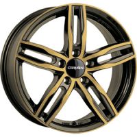 Carmani 14 Paul gold polish Wheel 7,5x17 - 17 inch 5x112 bold circle