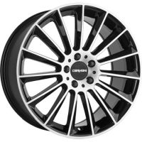Carmani 17 Fritz black polish Wheel 9x18 - 18 inch 5x112 bold circle