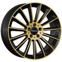 Carmani 17 Fritz gold polish Wheel 9x19 - 19 inch 5x112 bold circle