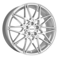 Carmani 18 Knut white silver Wheel 9x19 - 19 inch 5x112 bold circle