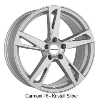 Carmani 16 Anton light silver Wheel 6,5x16 - 16 inch 5x100 bold circle