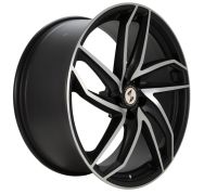 Etabeta Heron-K Black matt full pol. Wheel 10x20 - 20 inch 5x112 bold circle
