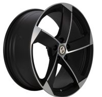 Etabeta MAGIC Black matt polish Wheel 8x18 - 18 inch 5x100 bold circle