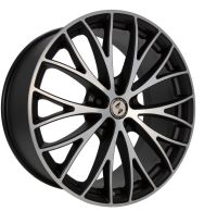 Etabeta Piuma Black matt full pol. Wheel 10,5x20 - 20 inch 5x120 bold circle