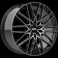 Fondmetal Cratos glossy black machined Wheel 11x21 - 21 inch 5x130 bold circle