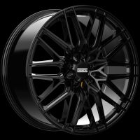 Fondmetal Cratos glossy black Wheel 10x22 - 22 inch 5x112 bold circle