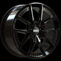 Fondmetal Elatha glossy black Wheel 8.5x19 - 19 inch 5x112 bold circle