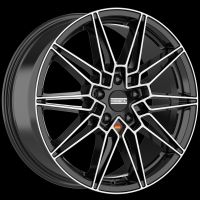 Fondmetal Thoe glossy black machined Wheel 8x18 - 18 inch 5x112 bold circle