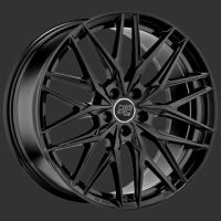 MSW 50 GLOSS BLACK Wheel 10,5x21 - 21 inch 5x112 bold circle