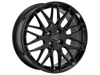 MSW 50/4 GLOSS BLACK Wheel 7,5x18 - 18 inch 4x108 bold circle