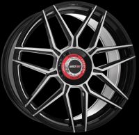 MoTec GT.ONE BLACK POLISHED Wheel 8,5Jx19 - 19 inch 5x112 bolt circle