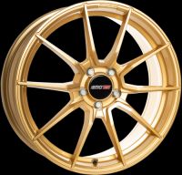 MoTec Ultralight GOLD Wheel 8,5Jx19 - 19 inch 5x112 bolt circle