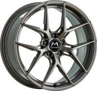 MoTec ULTIMATE Steel Grey Wheel 8x18 - 18 inch 5x108 bolt circle